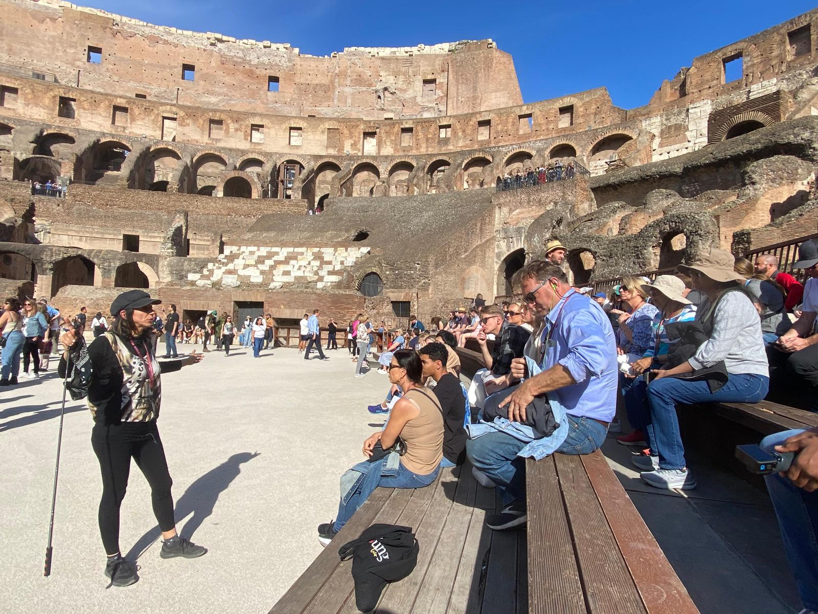 Arena Floor tour colosseum